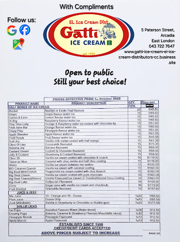 Gatti Ice Cream-EL Ice Cream Distributors CC