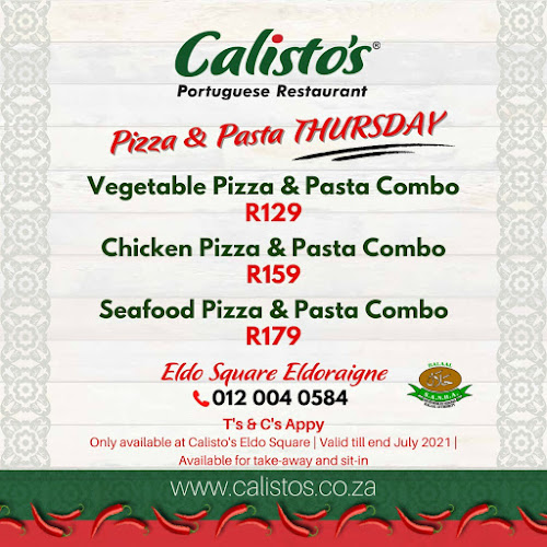 Opinii despre Calistos Eldo Square (Halaal) în Centurion - Hospitality and gastronomy