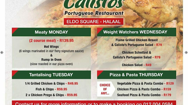 Calistos Eldo Square (Halaal) - Centurion