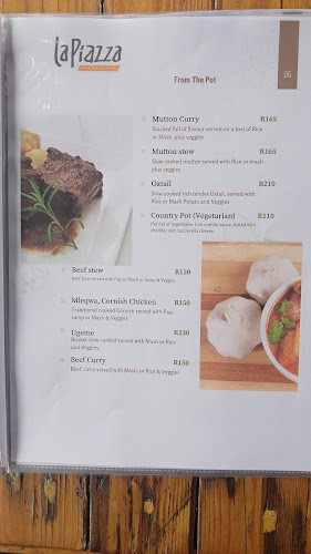 Opinii despre La Piazza Restuarant în Mthatha - Hospitality and gastronomy
