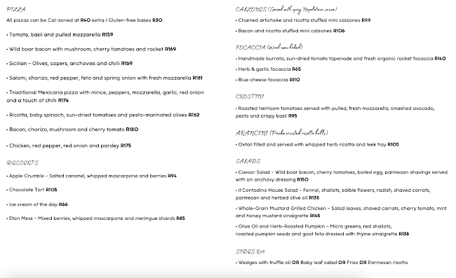 Opinii despre Il Contadino în Randburg - Hospitality and gastronomy