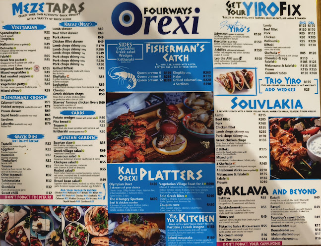 Orexi Greek Street Food - Fourways