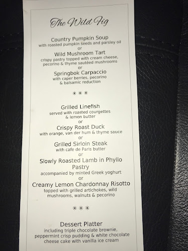 The Wild Fig Restaurant - Cape Town