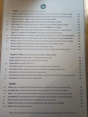 Opinii despre Maria's Greek Café în Cape Town - Hospitality and gastronomy