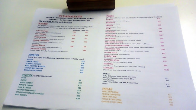 JJ'S BURGER AND PIZZA - Margate