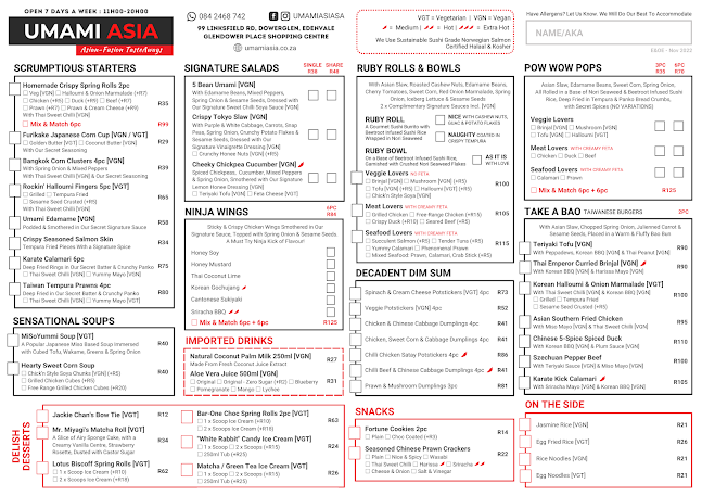 Umami Asia, Dowerglen