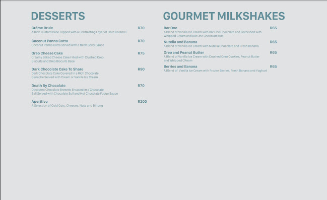 Cielo Restaurant - Hospitality and gastronomy