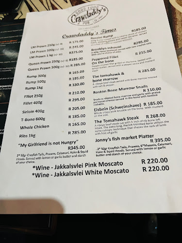 Opinii despre Crawdaddy's Brooklyn în Pretoria - Hospitality and gastronomy