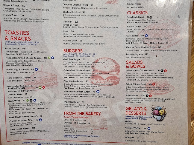 Opinii despre Geek House Eatery - Exceptional Bakery & Restaurant în Pretoria - Hospitality and gastronomy