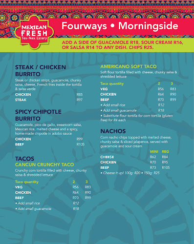 Opinii despre Mexican Fresh - Blairgowrie în Johannesburg - Hospitality and gastronomy