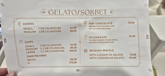 Baglios Gelato Bedford Centre