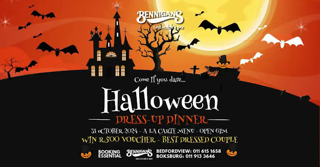 Opinii despre Bennigan's Grillhouse & Bar Boksburg în Boksburg - Hospitality and gastronomy