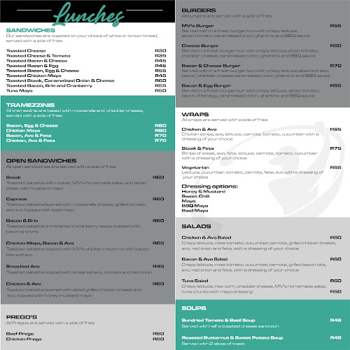 MV's Coffee Shop - Edenvale