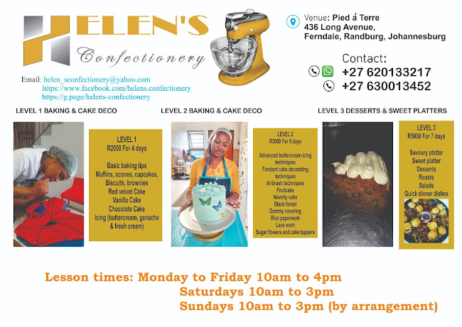 Helen's Confectionery & Culinary - Hospitality and gastronomy