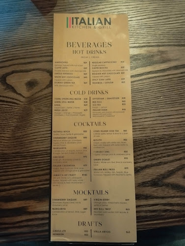 Italian kitchen & grill at emperors palace - Hospitality and gastronomy