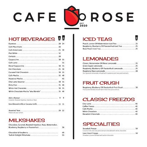 Café Rose @ 46 Essex Terrace Office Park