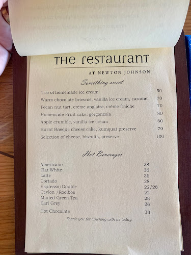 The Restaurant at Newton Johnson
