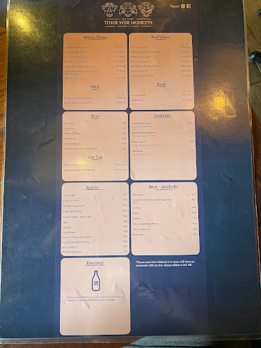 Three Wise Monkeys - Hospitality and gastronomy