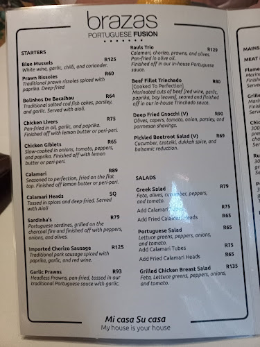 Brazas Portuguese Fusion - Hospitality and gastronomy