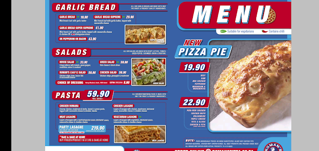 Roman's Pizza Hayfields - Pietermaritzburg