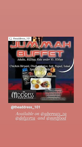 The Address Halaal dining