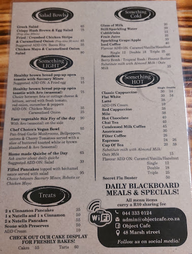 Object Cafe - Hospitality and gastronomy