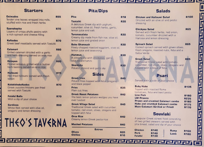 THEO'S TAVERNA - Hermanus