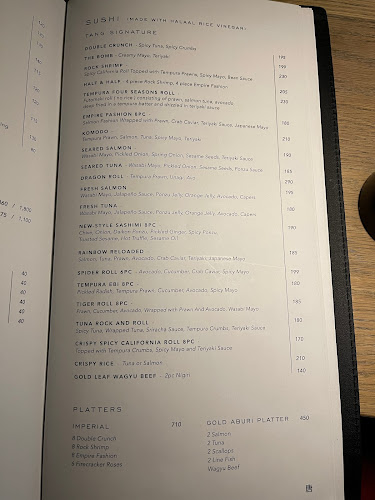 Comentarii opinii despre TANG Asian Luxury Restaurant & Bar Waterfront