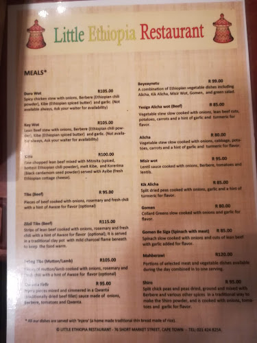 Little Ethiopia Restaurant - Hospitality and gastronomy