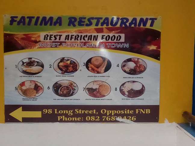 Fatima's African restuarant - Hospitality and gastronomy
