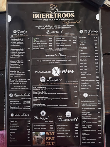 Boeretroos Koffiewinkel - Hospitality and gastronomy