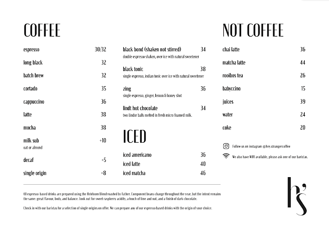 Hey Stranger Coffee Collective - Cape Town