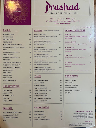 Prashad Café (Kloof Street)