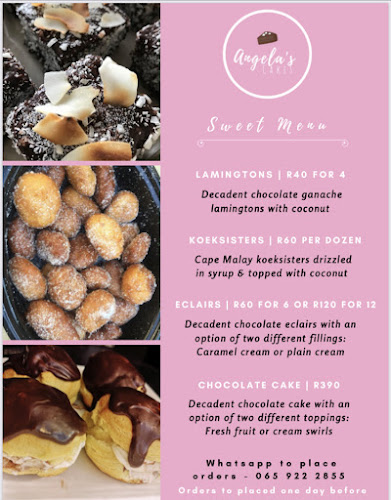 Comentarii opinii despre Angela's Cakes …please WhatsApp for full menu