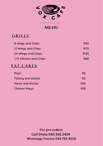 Opinii despre Vox Cafe în Ga-Rankuwa - Hospitality and gastronomy