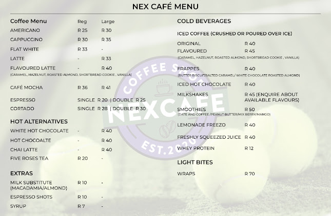 Opinii despre Nex Cafe Coffee and Padel shop în Berea - Hospitality and gastronomy