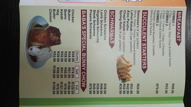 Opinii despre BABAS overport în Durban - Hospitality and gastronomy