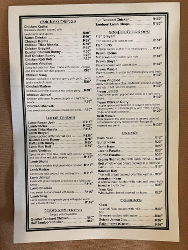 Opinii despre Tandoor Clay Oven în Pietermaritzburg - Hospitality and gastronomy