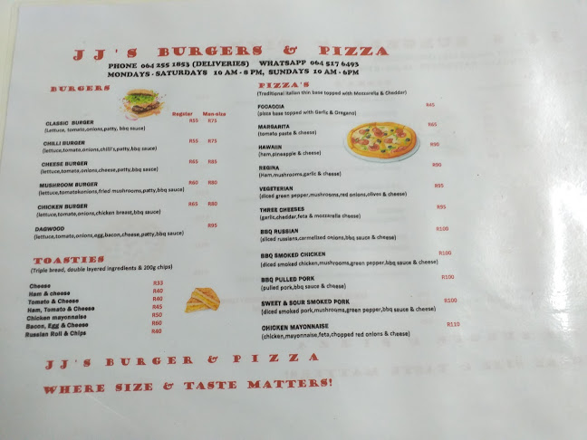JJ'S BURGER AND PIZZA - Margate