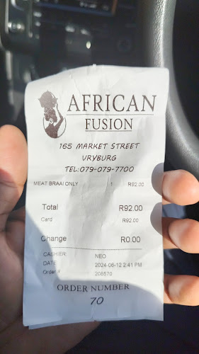 Opinii despre African Fusion Restaurant în Vryburg - Hospitality and gastronomy