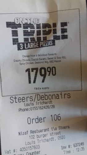 Debonairs Pizza - Hospitality and gastronomy