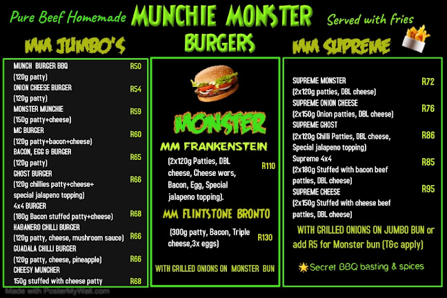 Munchie Monster snack box. Ghost kitchen