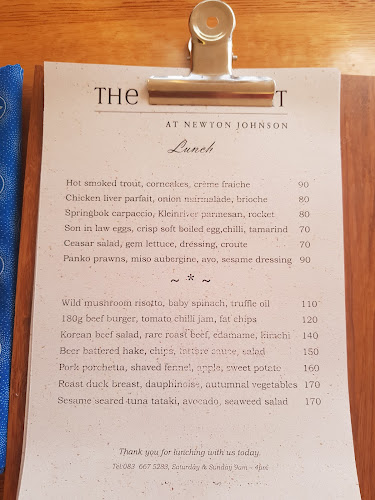 The Restaurant at Newton Johnson - Hermanus