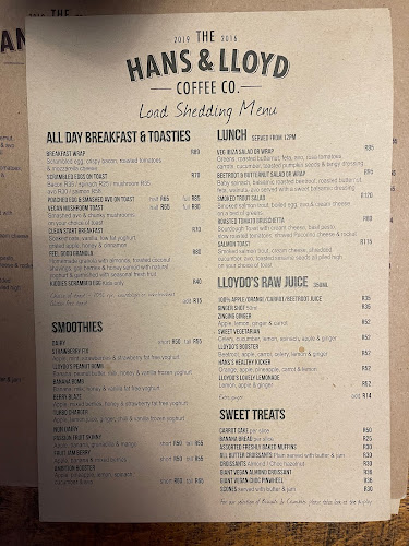 Opinii despre The Hans & Lloyd Coffee Co | Newlands în Cape Town - Hospitality and gastronomy