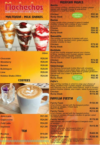Opinii despre Mochachos Rynfield în Benoni - Hospitality and gastronomy