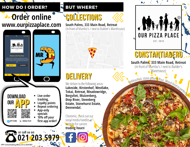 Comentarii opinii despre Our Pizza Place_Constantiaberg