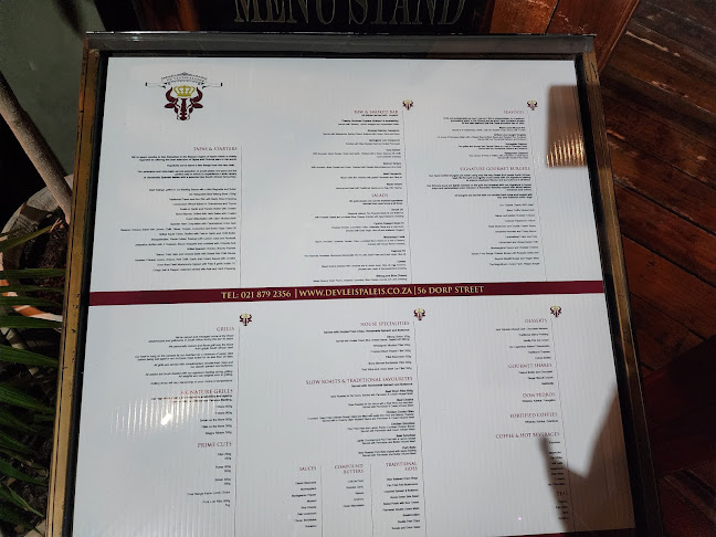 Opinii despre De Vleispaleis Steakhouse în Stellenbosch - Hospitality and gastronomy