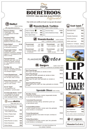 Boeretroos Koffiewinkel - Cape Town