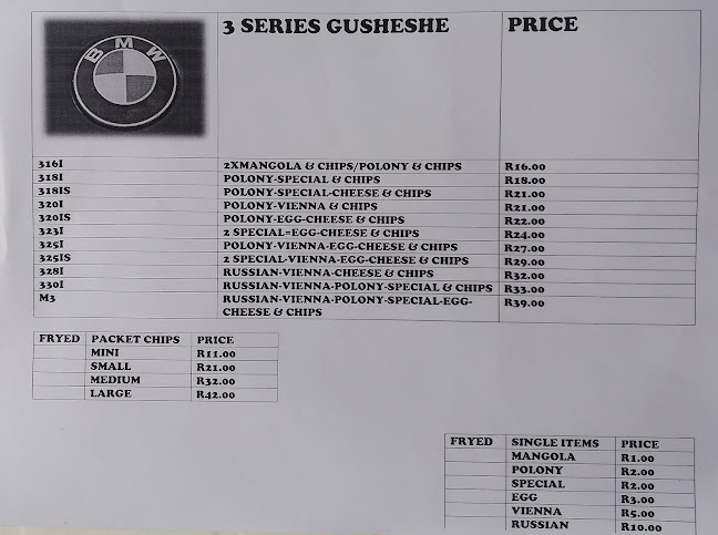 Opinii despre Eslungwini Kota shop în Thembisa - Hospitality and gastronomy