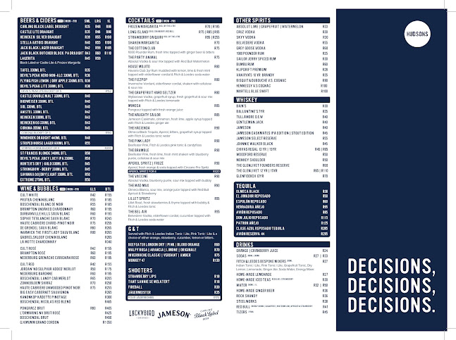 Opinii despre Hudsons - The Burger Joint (Parkhurst) în Randburg - Hospitality and gastronomy